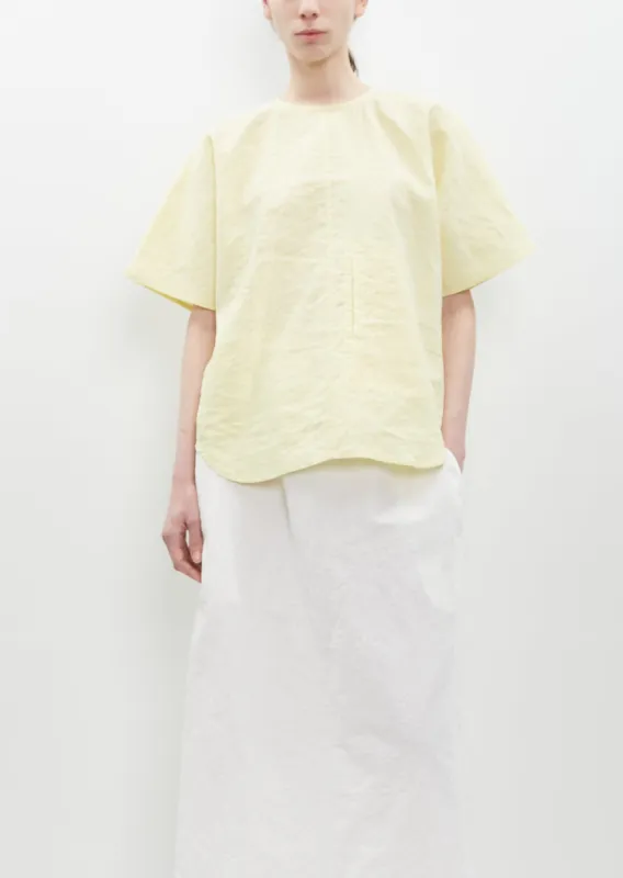 Bonnie Linen-Cotton Top sold by La Garconne