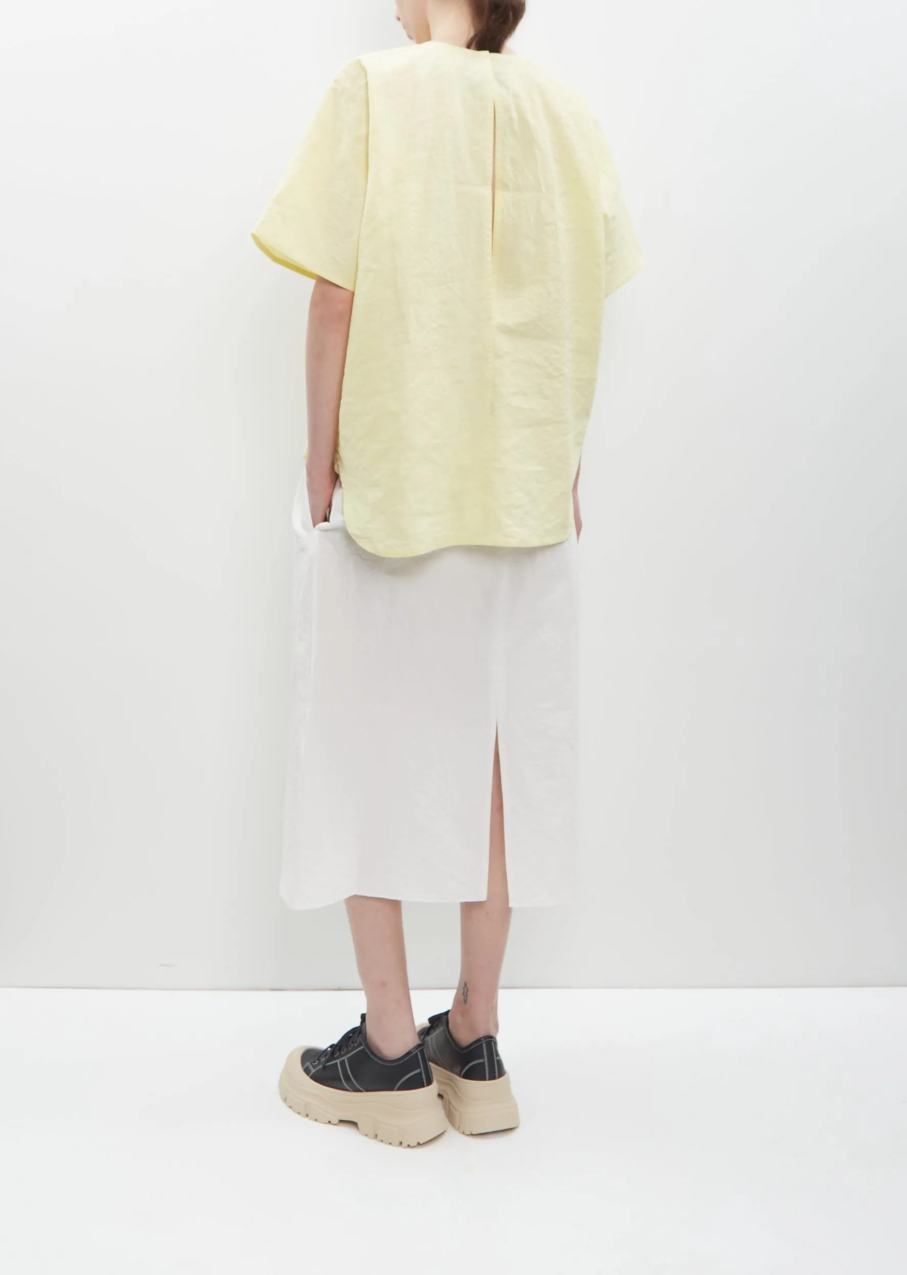 Bonnie Linen-Cotton Top sold by La Garconne product image thumbnail 3