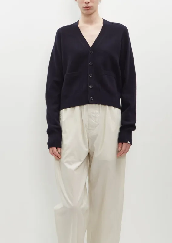 n°65 Tradi Cardigan — Navy sold by La Garconne