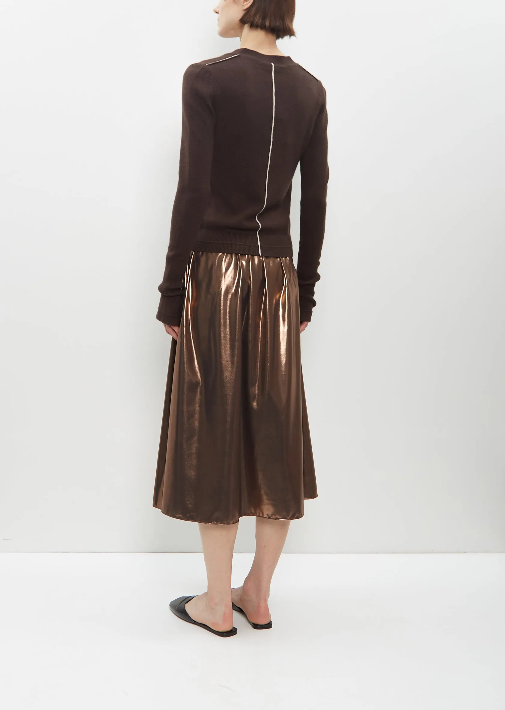 Featherweight Slim Cardigan sold by La Garconne product image thumbnail 3