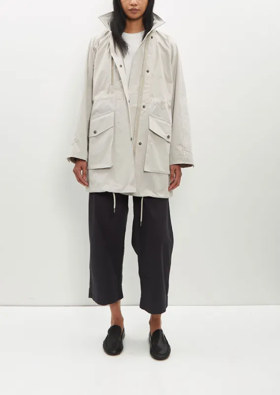 Stand Collar Parka sold by La Garconne