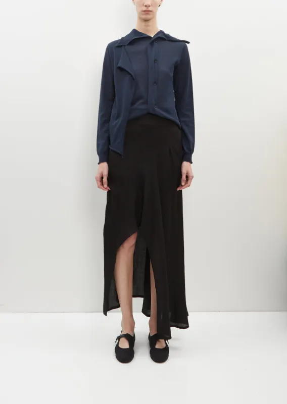 Round Hem Skirt sold by La Garconne