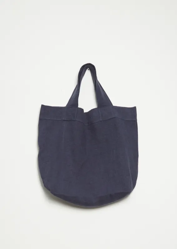 Linen Fourre Toute Bag — Nuit sold by La Garconne