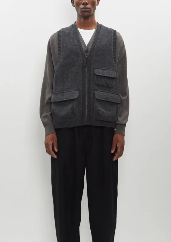 Multi Pocket Vest sold by La Garconne