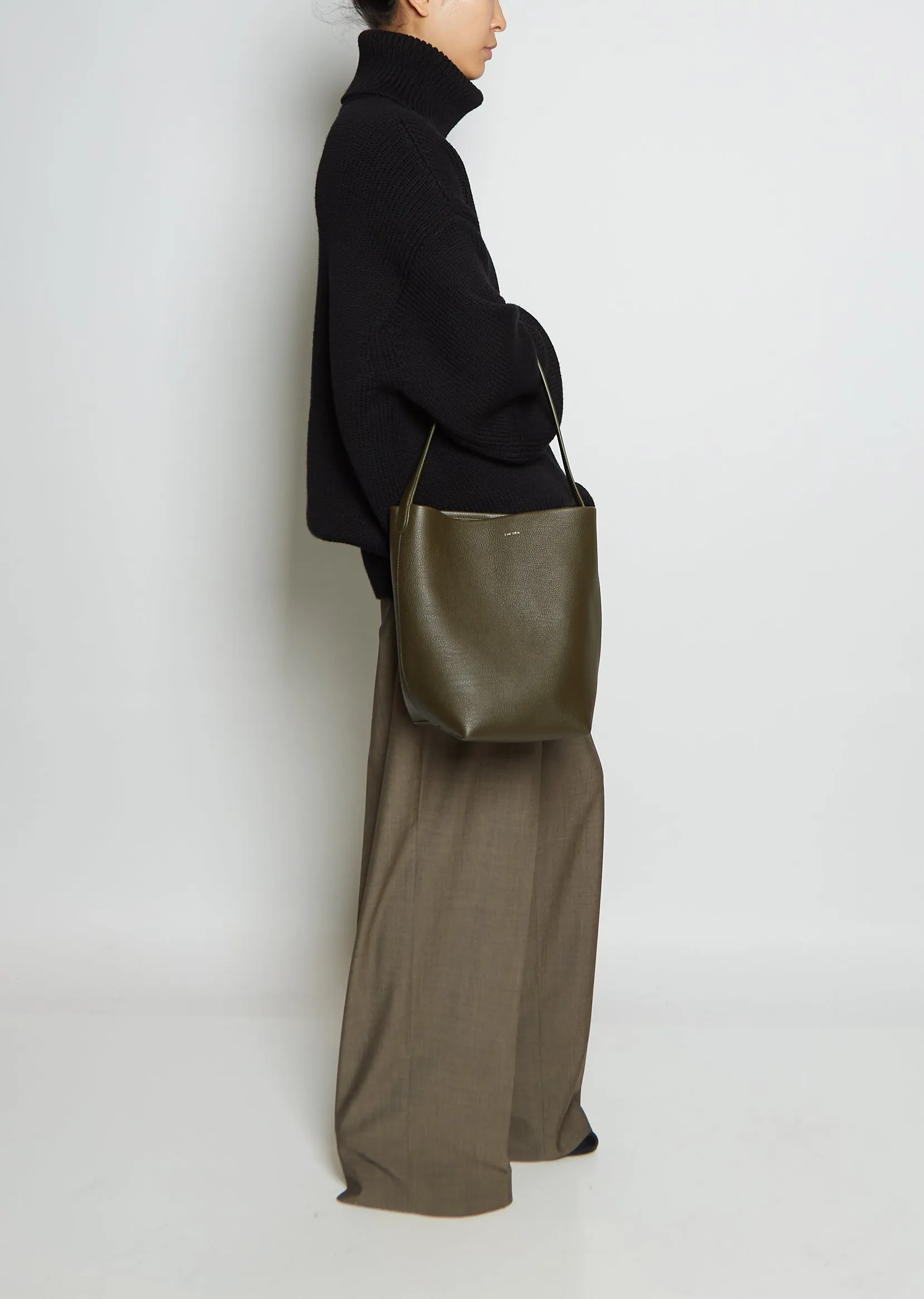 Medium N/S Park Tote — Olive sold by La Garconne