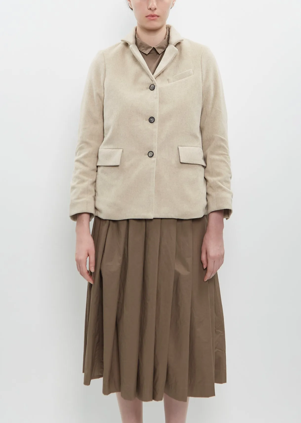 Giulia Jacket — Cream sold by La Garconne