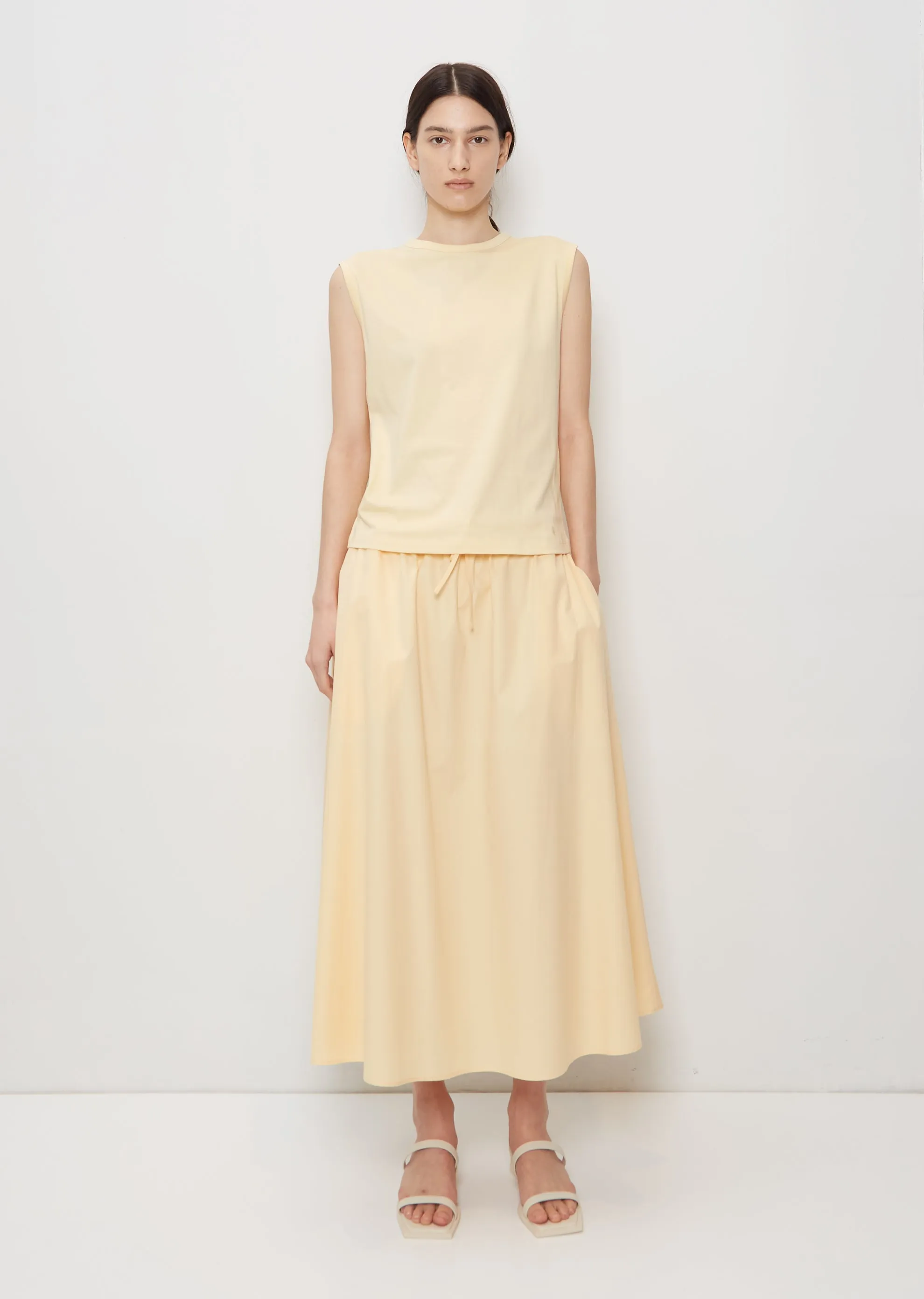 Brani Sleeveless T-Shirt — Apricot sold by La Garconne product image thumbnail 4