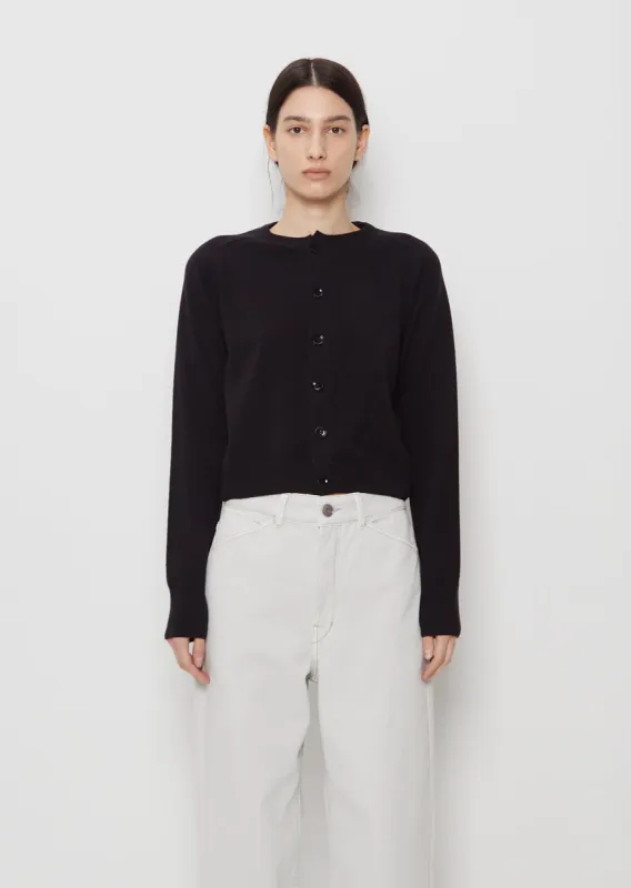 Cardigan — Black sold by La Garconne