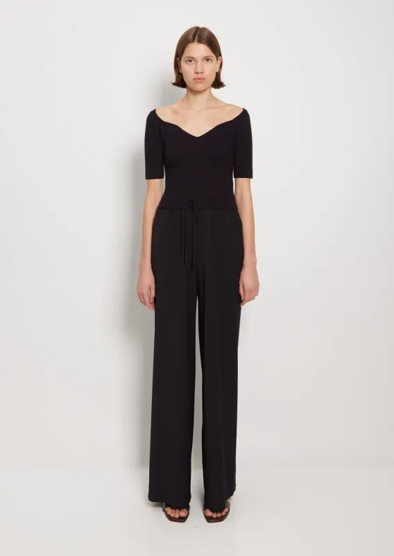 Barrie Wool Pant sold by La Garconne