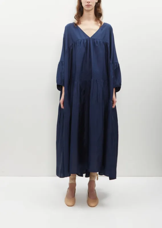 Airi Silk Habotai Maxi Dress — Eclipse sold by La Garconne