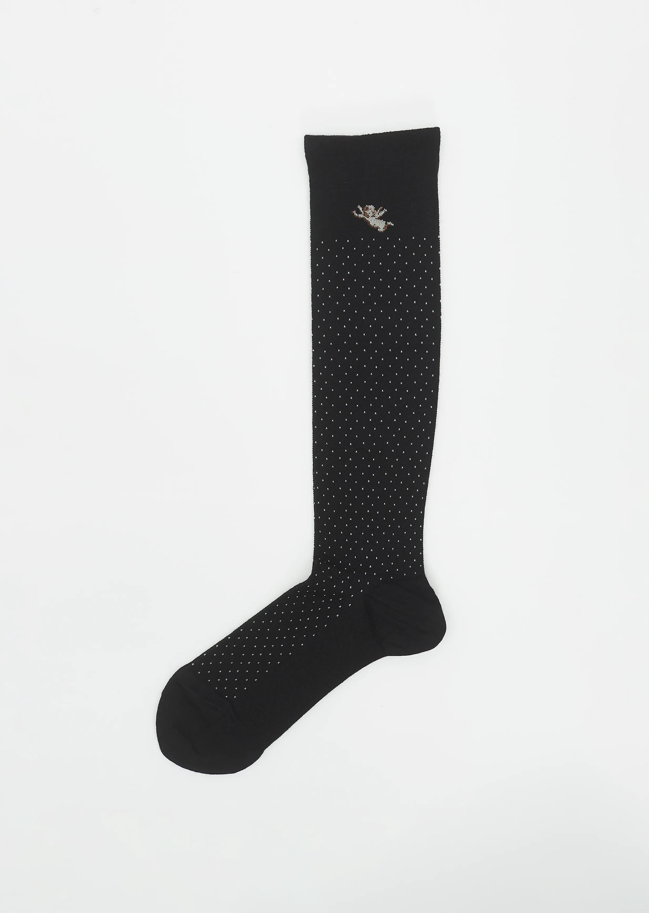 Angel Compression High Socks — Black sold by La Garconne