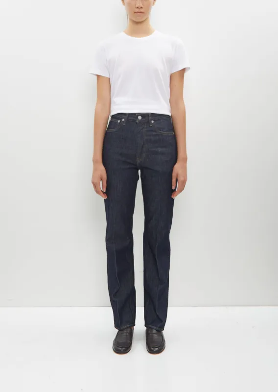 Hard Twist Denim 5 Pocket Pants sold by La Garconne