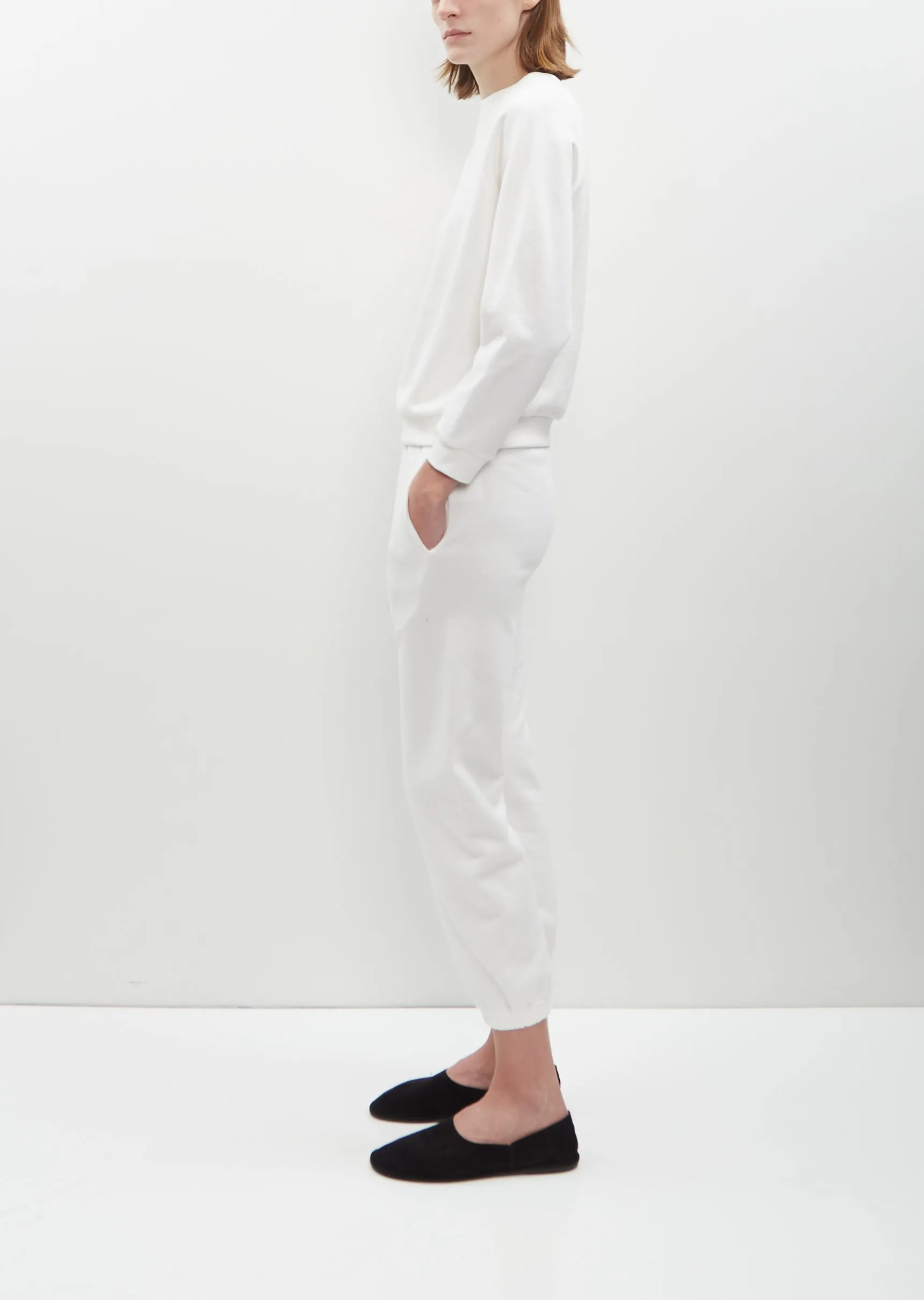 Studio Sweatshirt — White sold by La Garconne product image thumbnail 2