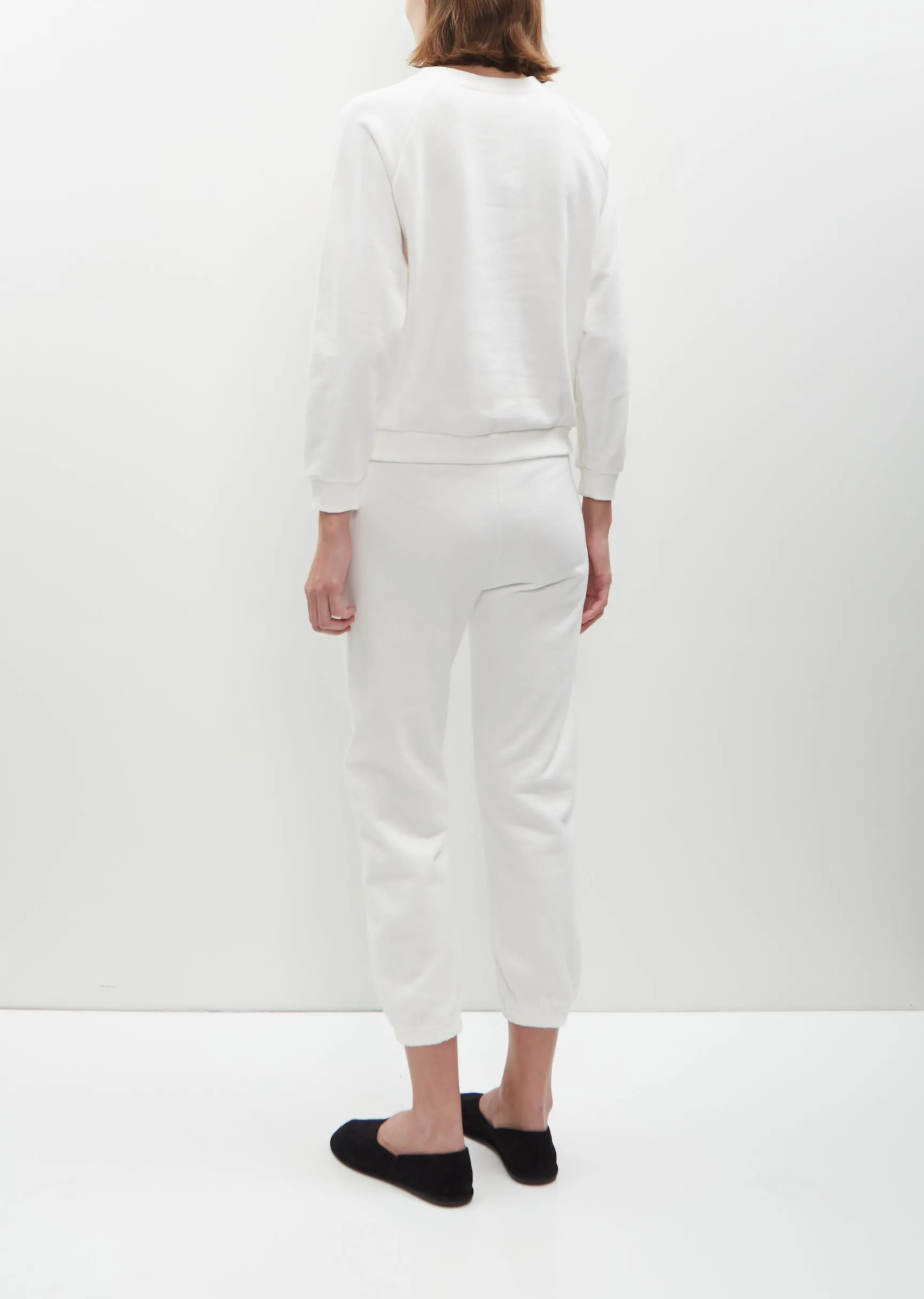 Studio Sweatshirt — White sold by La Garconne product image thumbnail 3