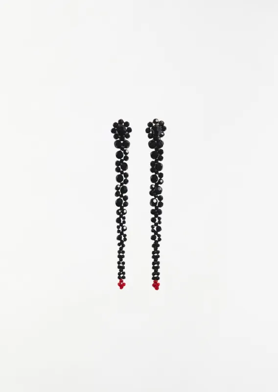 Drip Earrings — Jet Ombre sold by La Garconne