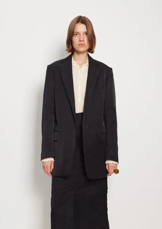 Blur Poly Jacket sold by La Garconne