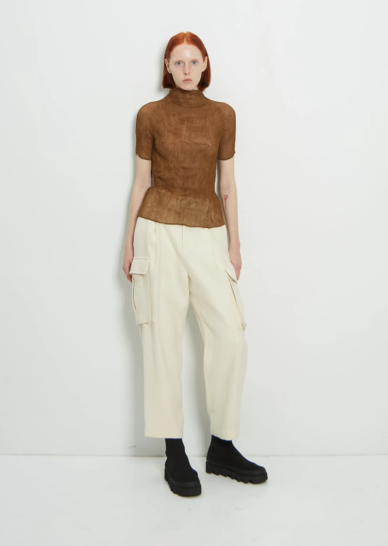 Chiffon Twist 3 Top sold by La Garconne product image thumbnail 4