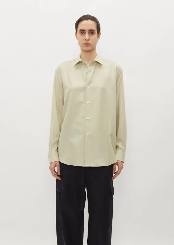 Super Light Wool Shirt sold by La Garconne