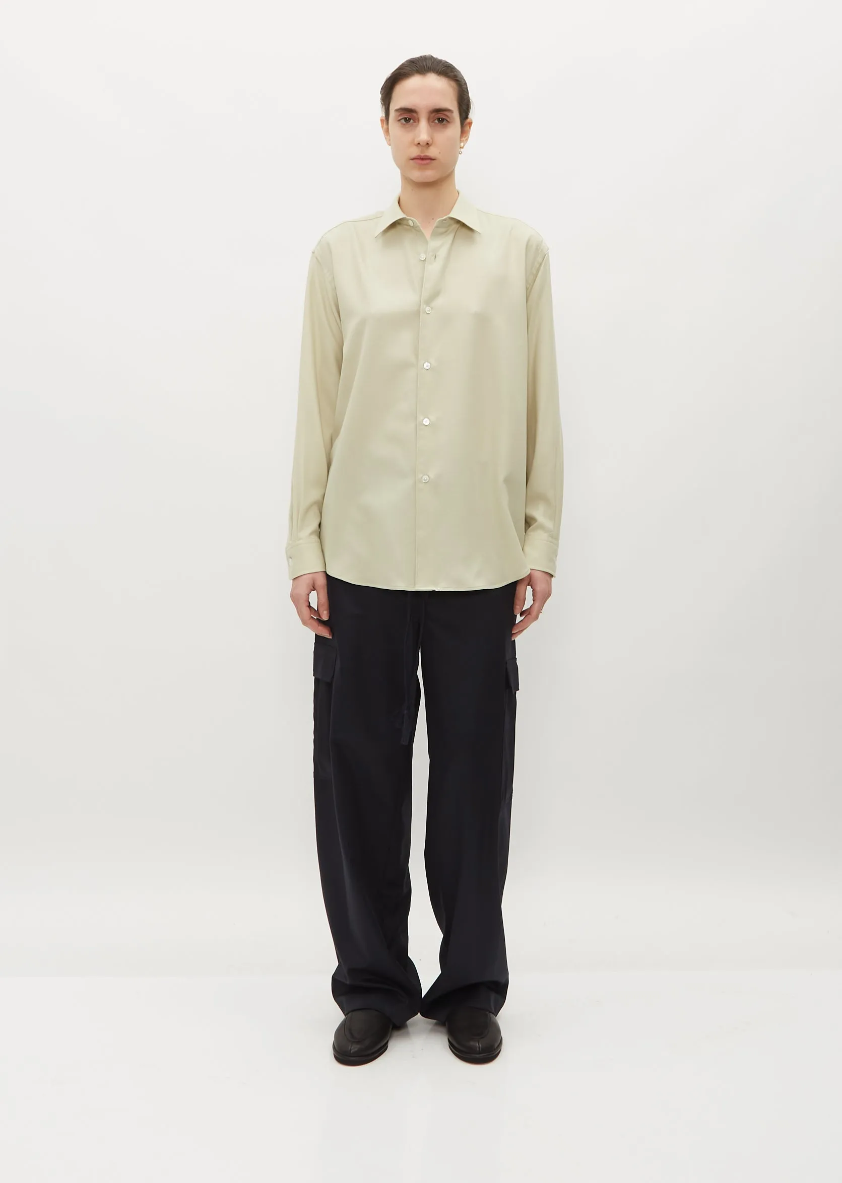 Super Light Wool Shirt sold by La Garconne product image thumbnail 5