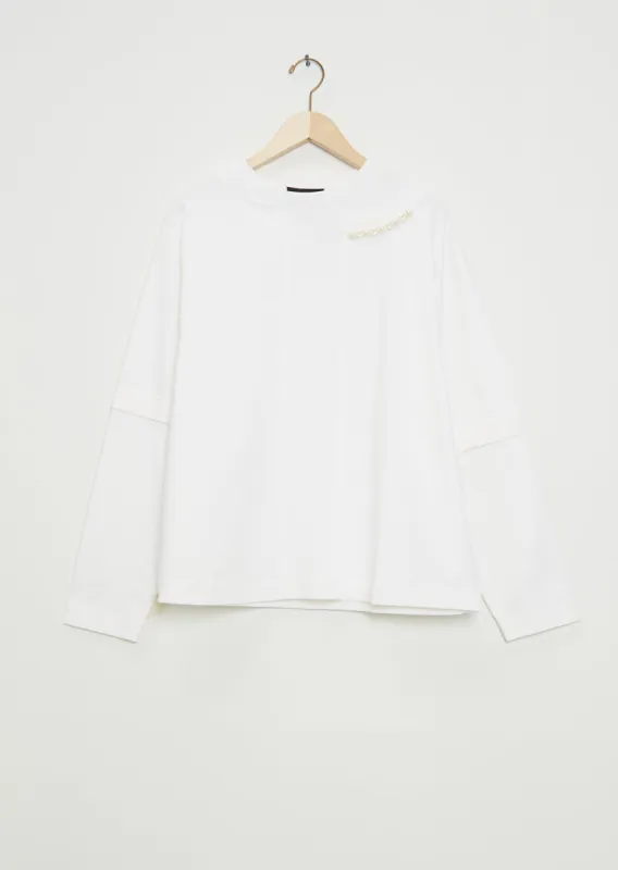 Men's Oversized Emblem Patchwork Shirt sold by La Garconne