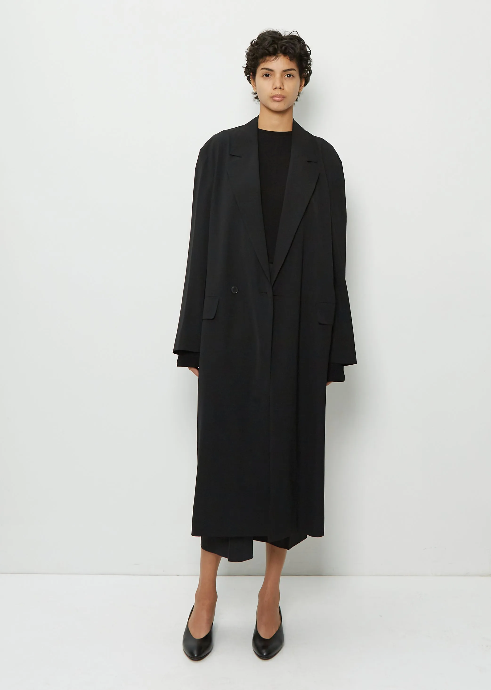 Biana Wool & Viscose Coat sold by La Garconne
