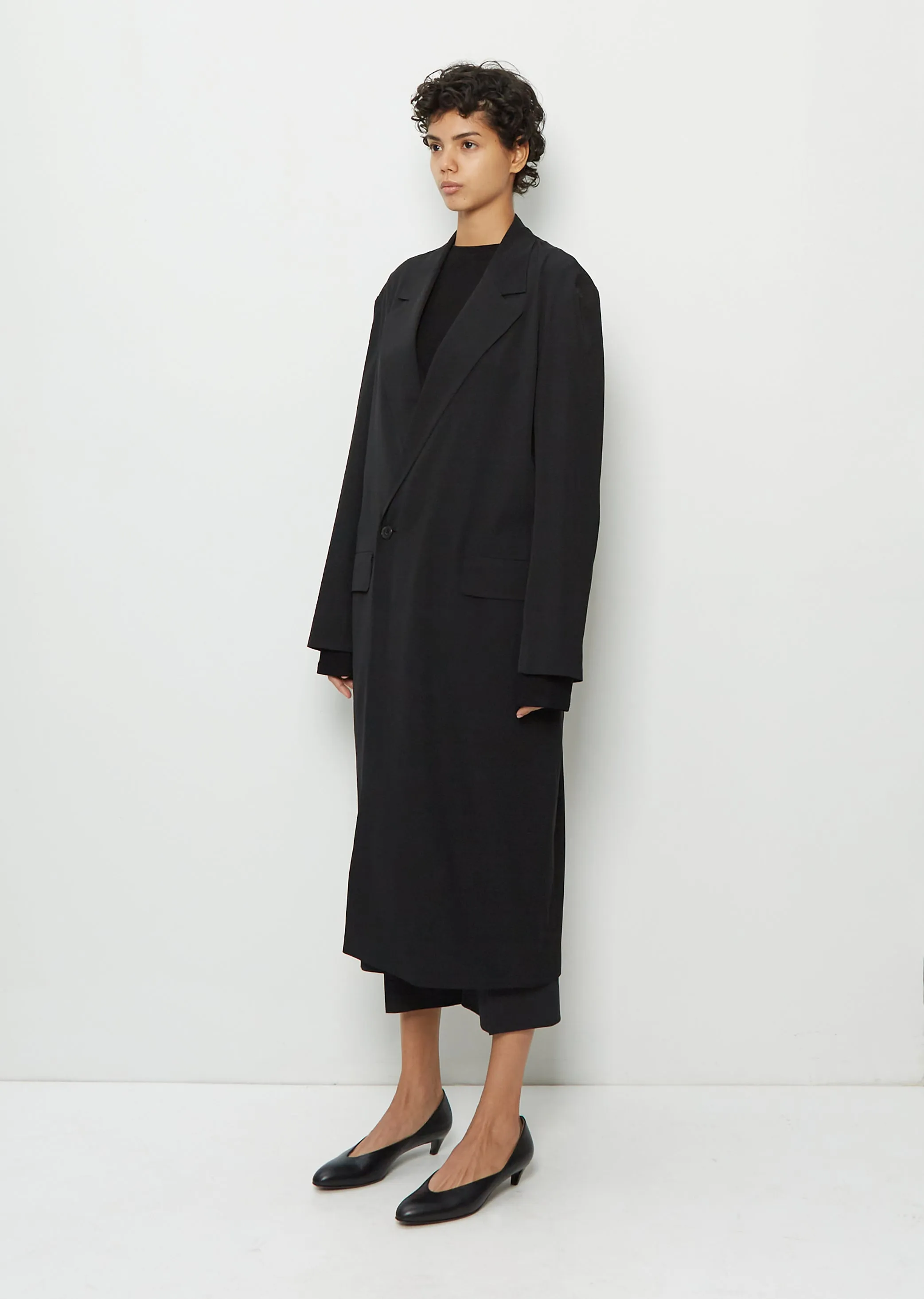 Biana Wool & Viscose Coat sold by La Garconne product image thumbnail 4