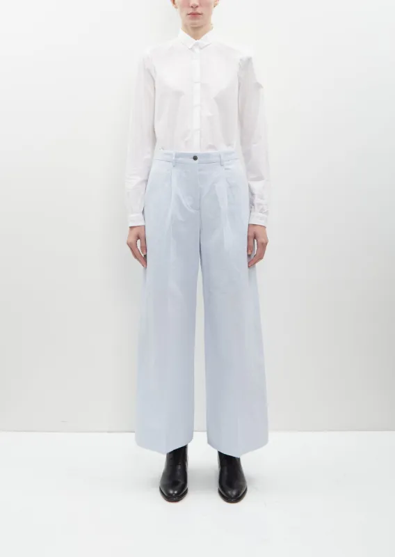 Katia Wide Cotton-Linen Pants sold by La Garconne