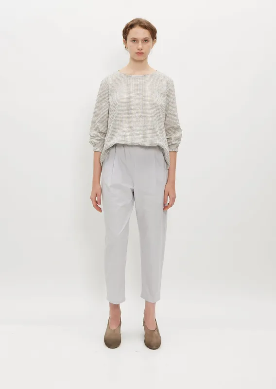 Tapered Trouser — Ice sold by La Garconne