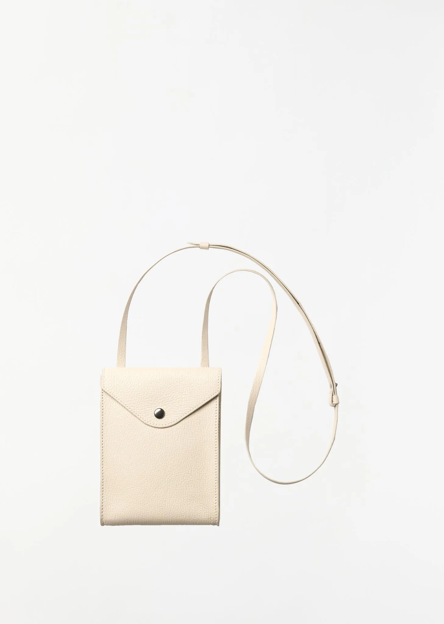 Envelope with Strap — Light Cream sold by La Garconne
