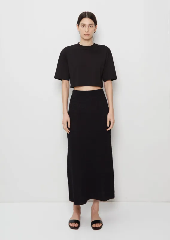 Manta Long Skirt sold by La Garconne