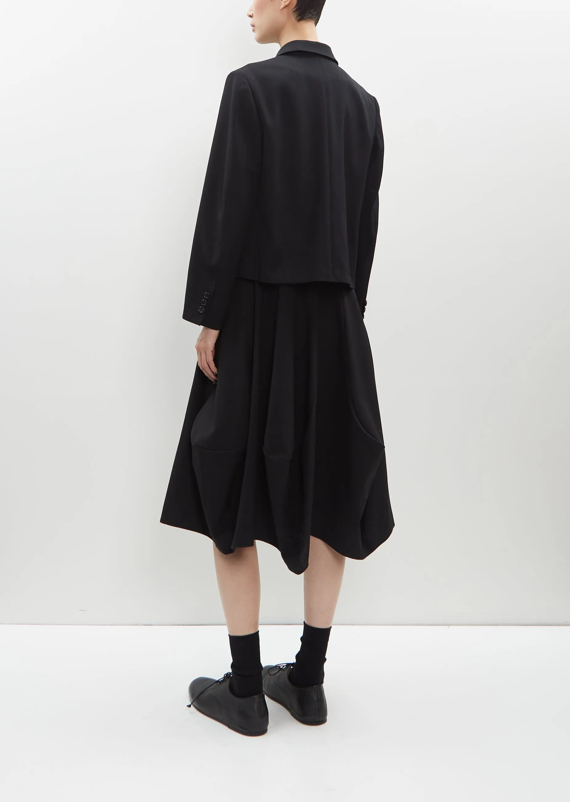 Wool Round Collar Jacket sold by La Garconne product image thumbnail 3