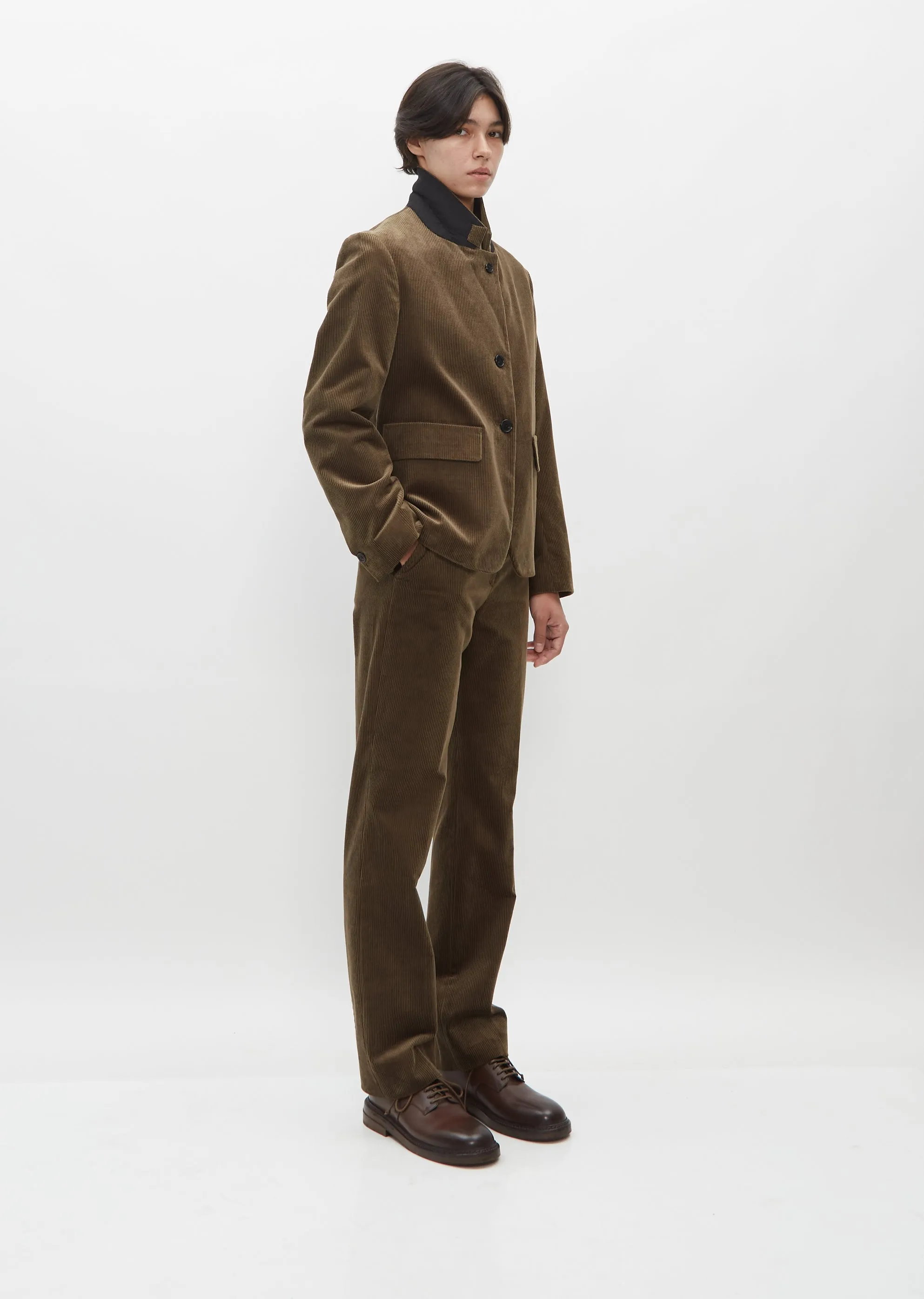 Flap Pocket Cotton Blazer sold by La Garconne product image thumbnail 5