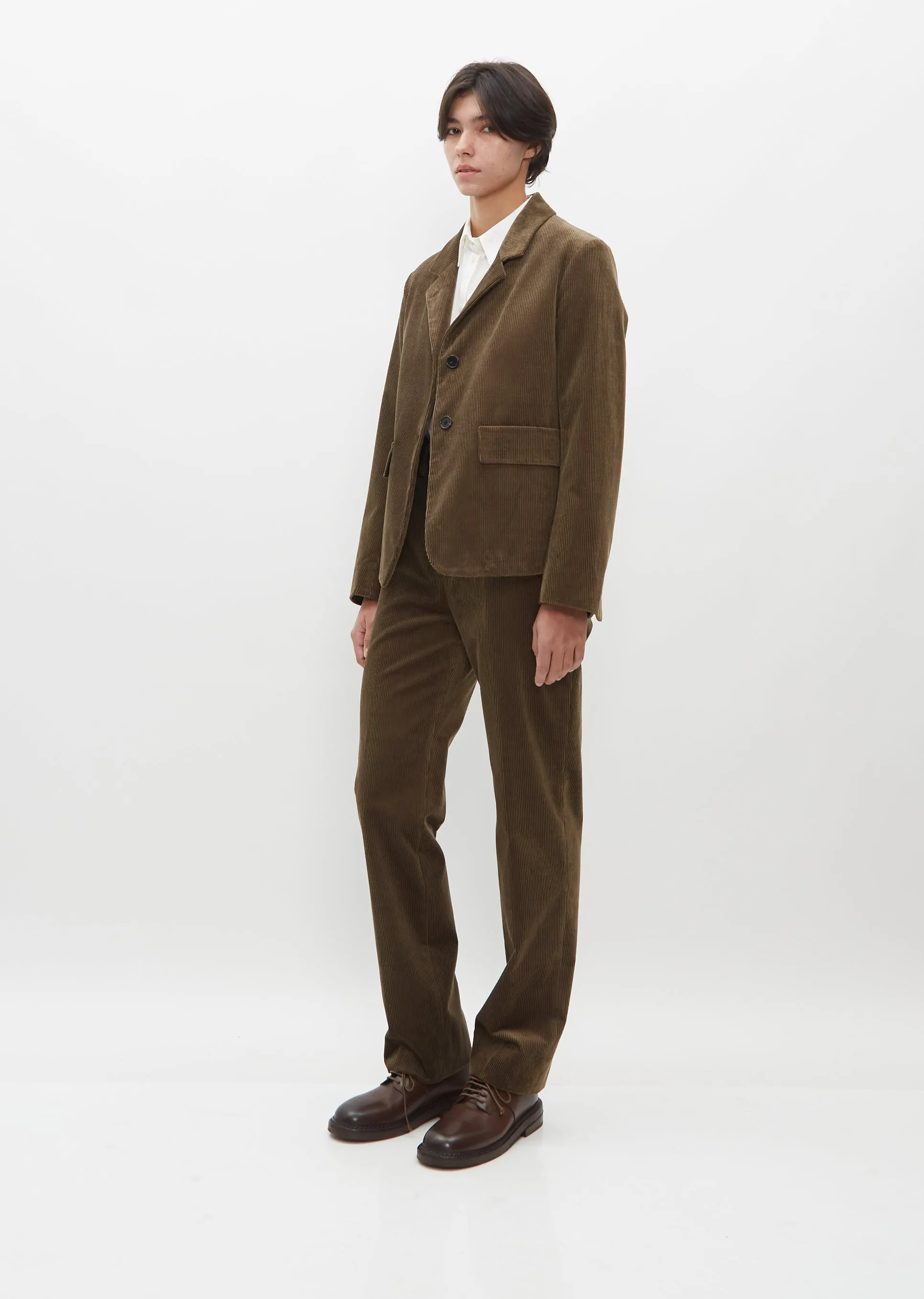 Flap Pocket Cotton Blazer sold by La Garconne product image thumbnail 4