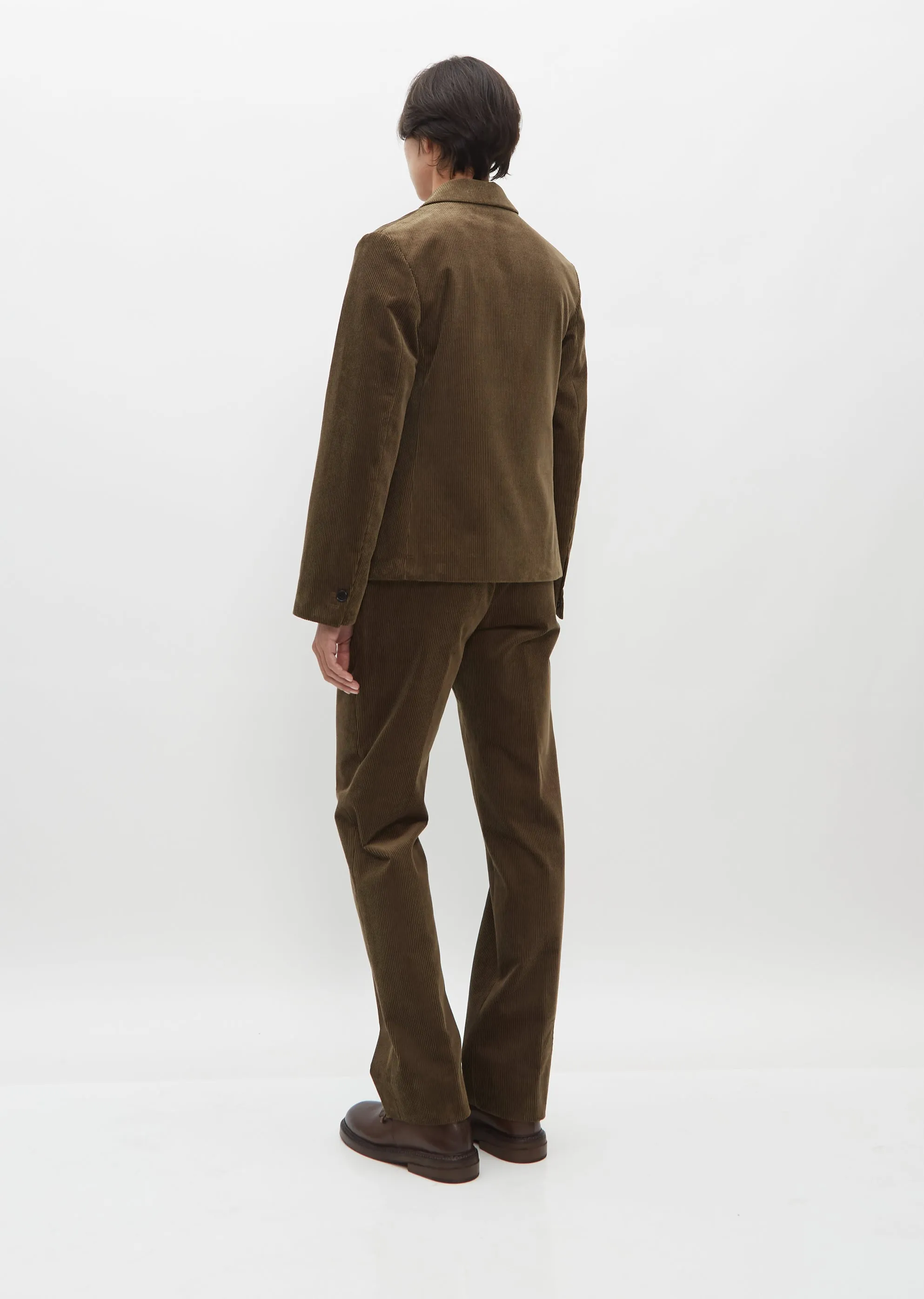 Flap Pocket Cotton Blazer sold by La Garconne product image thumbnail 3