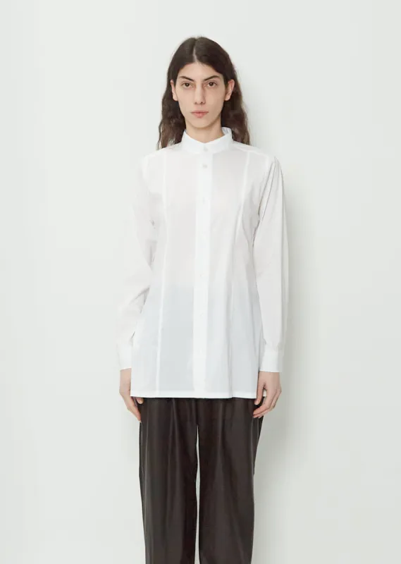 Signature Cotton Blend Shirt made by Issey Miyake