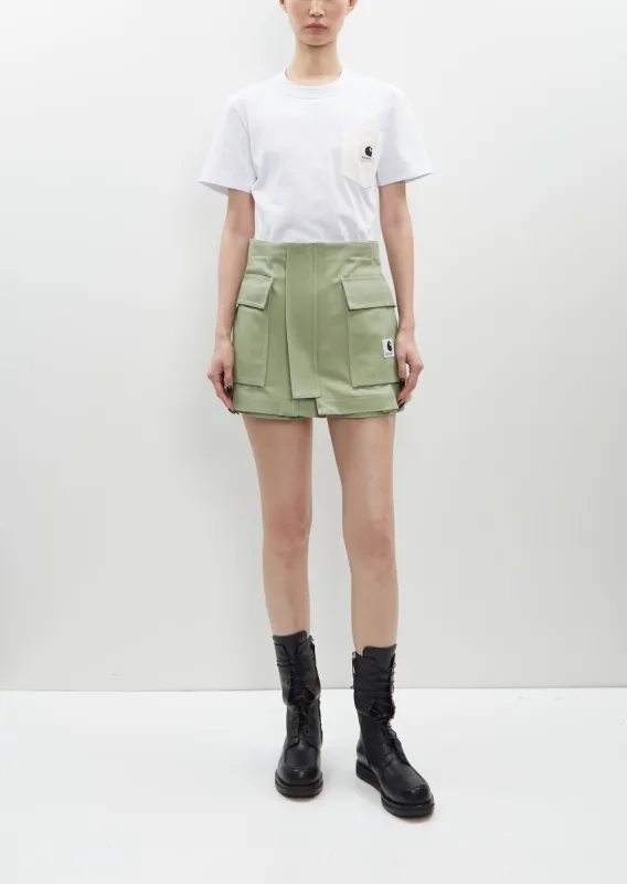 Duck Skort — Light Green sold by La Garconne