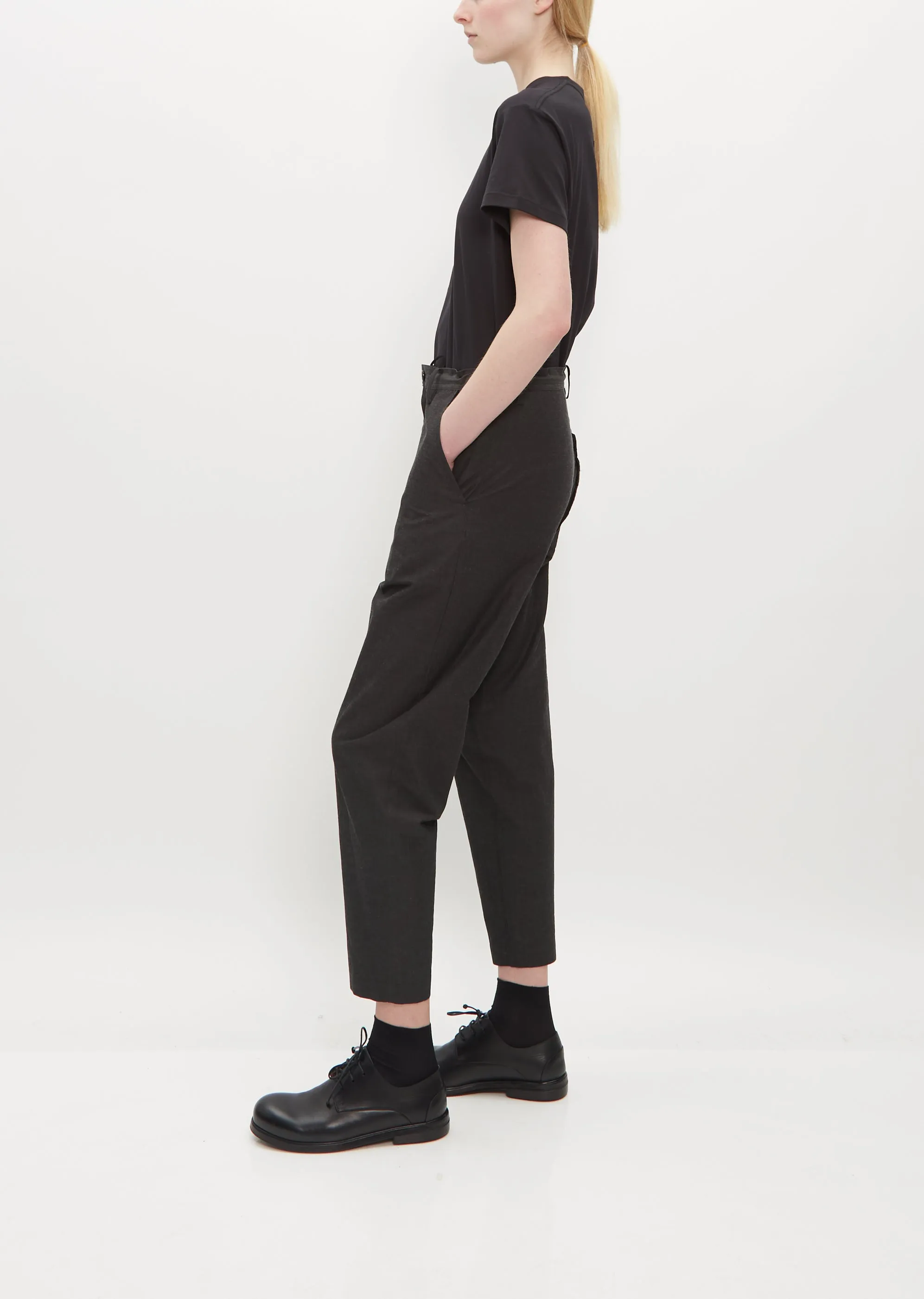 Slim Pants w/ Waist String sold by La Garconne product image thumbnail 3