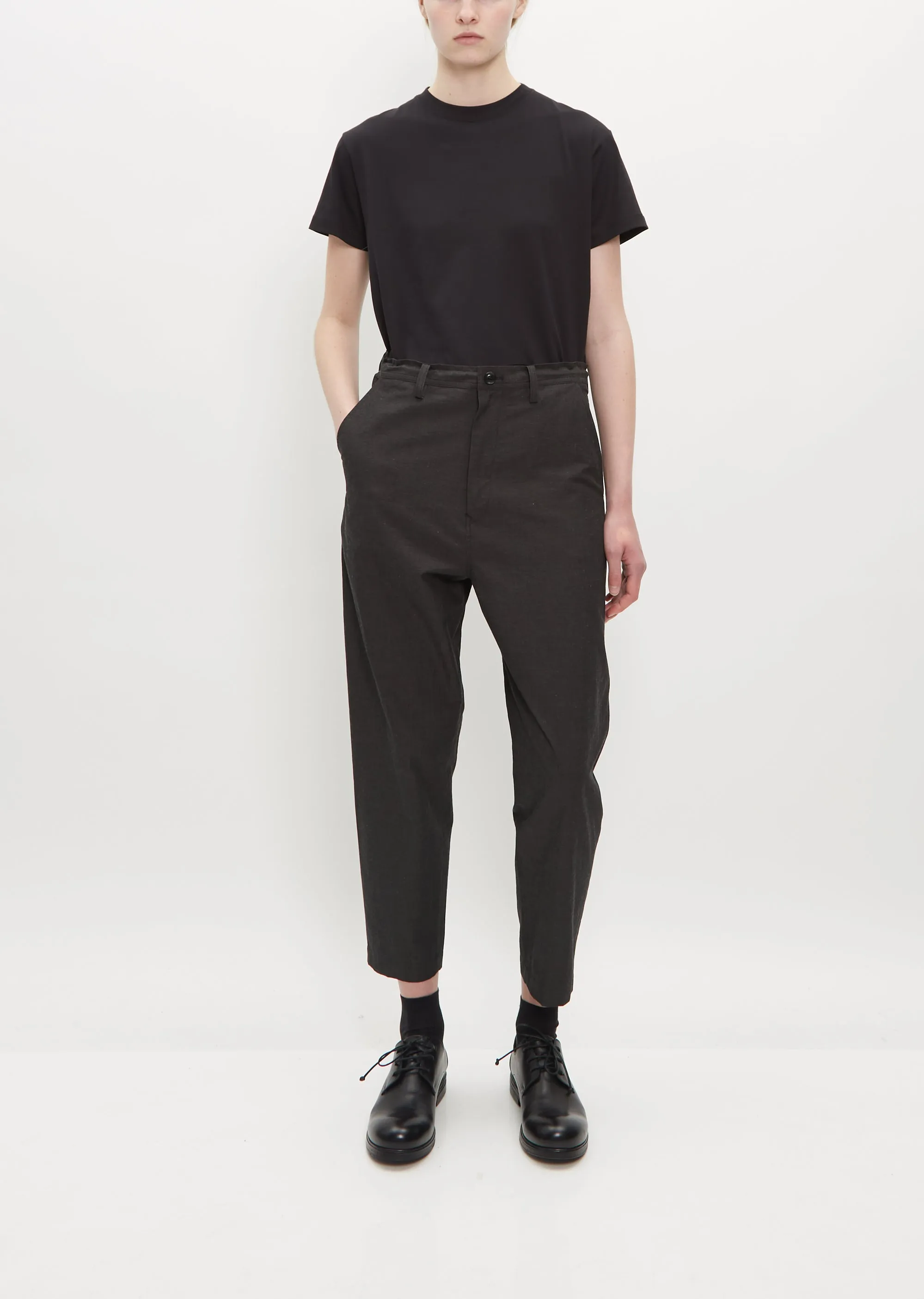 Slim Pants w/ Waist String sold by La Garconne product image thumbnail 2