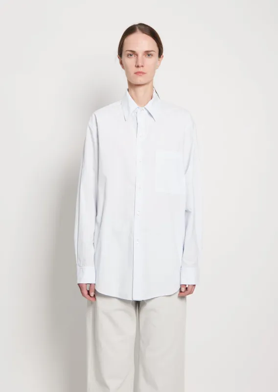 Regular Long Sleeve Cotton Shirt made by Lemaire