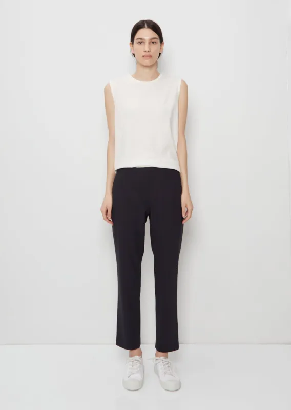 Slim Wool Pull On Pant sold by La Garconne