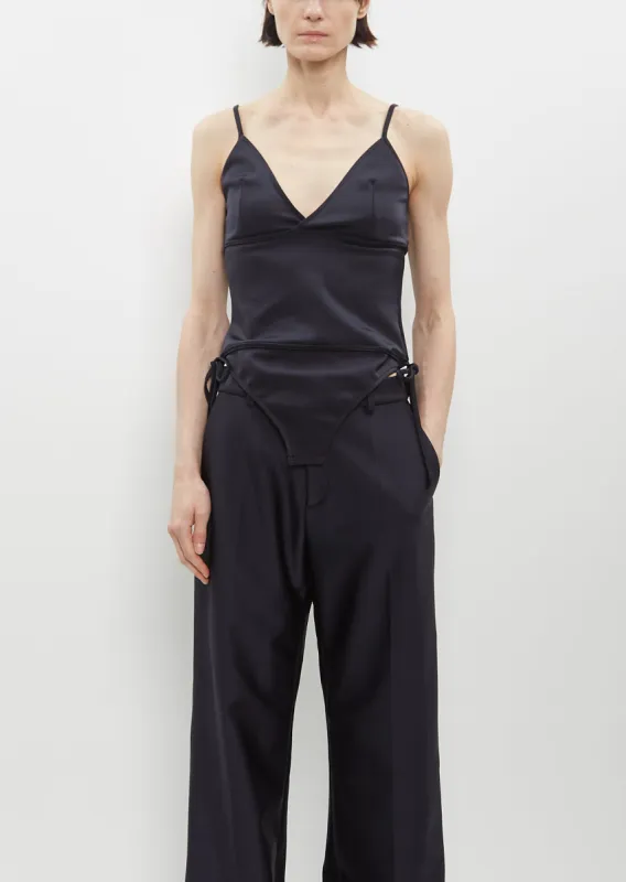 Bikini Top — Black sold by La Garconne