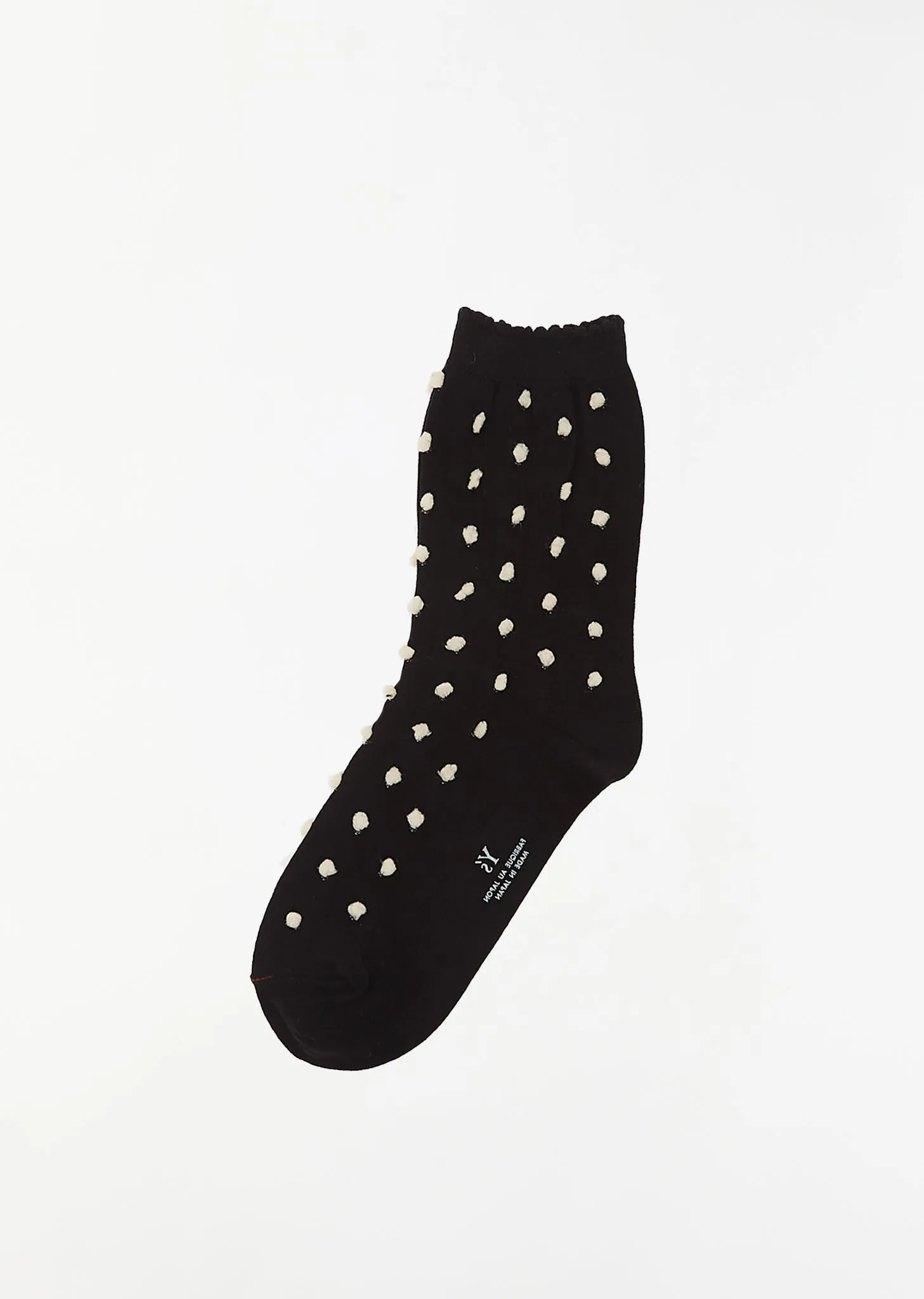 Dot Socks — Black sold by La Garconne