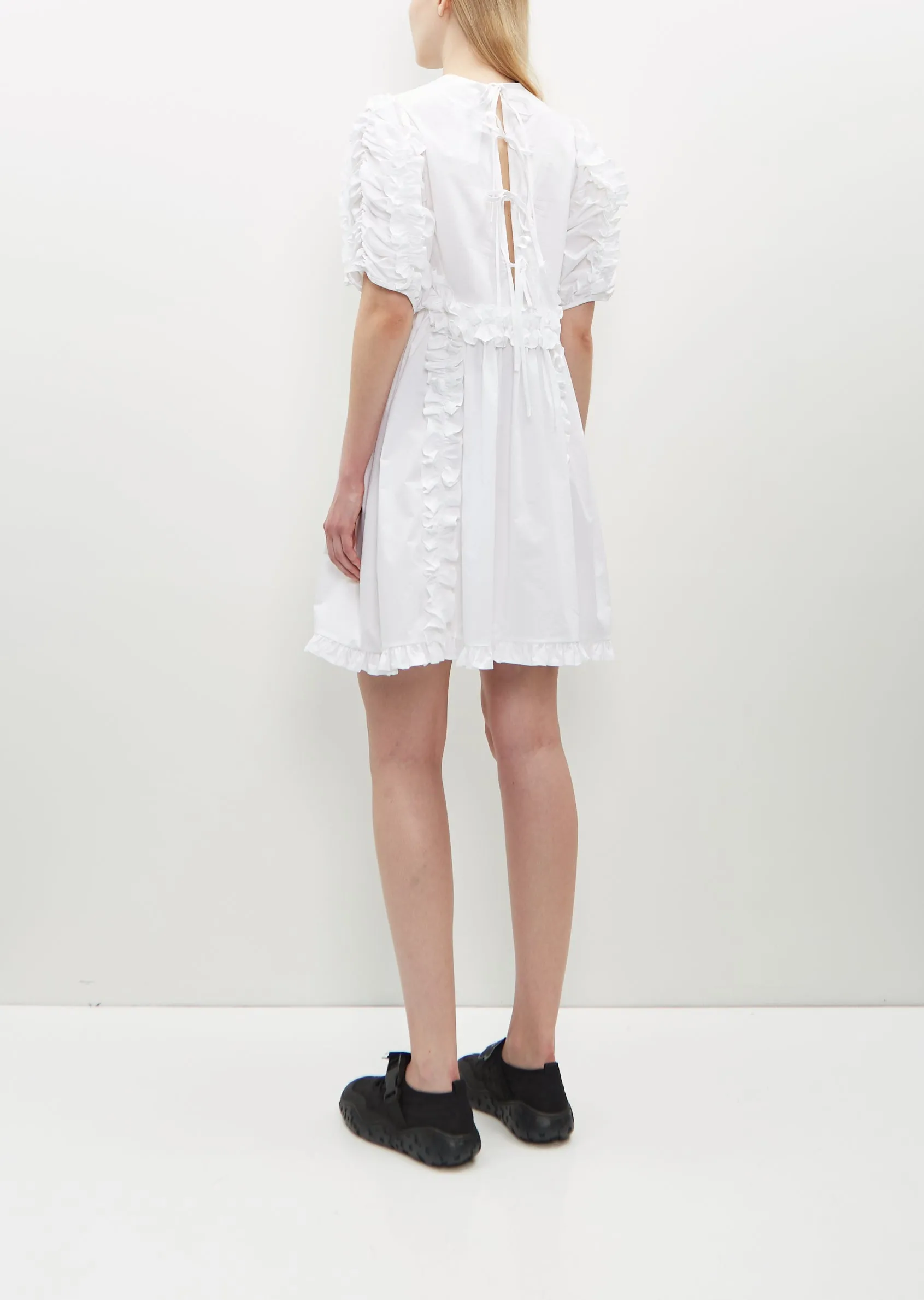 Ginny Dress Cotton — White sold by La Garconne product image thumbnail 3