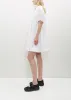 Ginny Dress Cotton — White sold by La Garconne