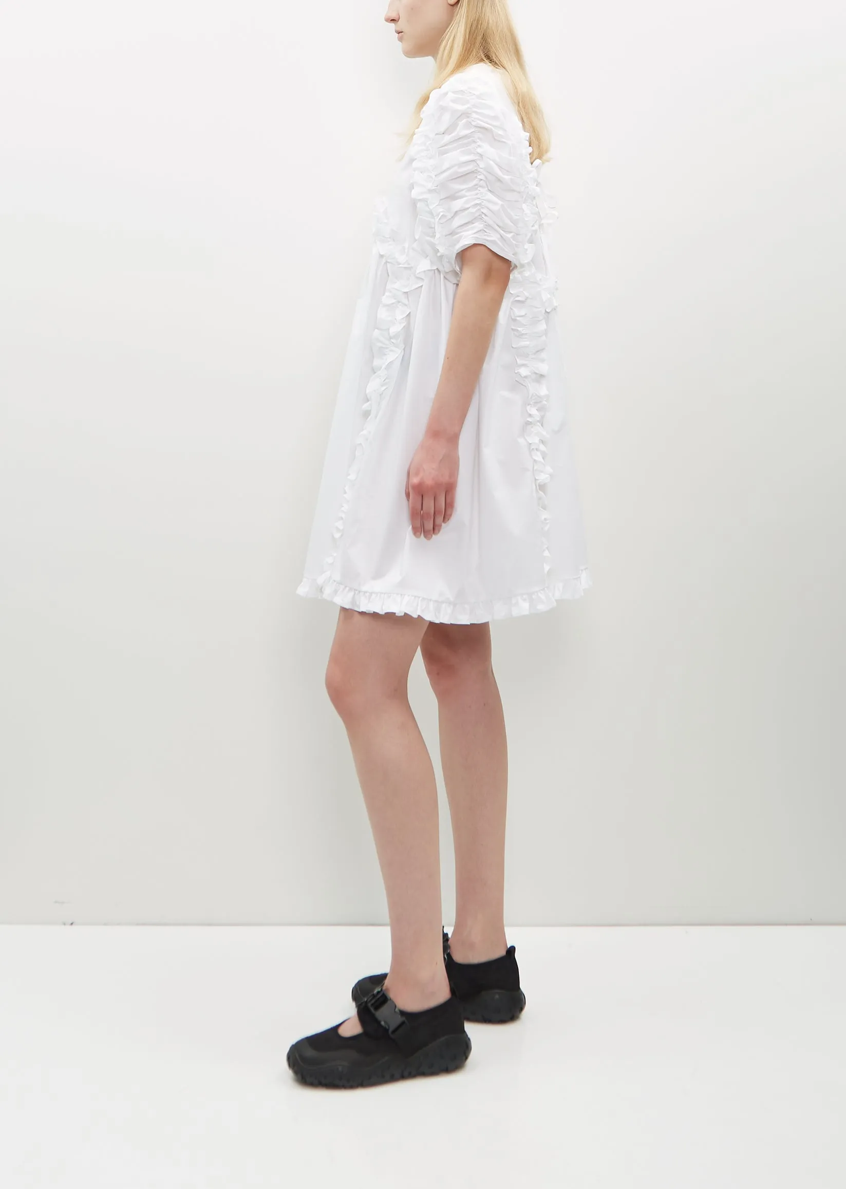 Ginny Dress Cotton — White sold by La Garconne product image thumbnail 2