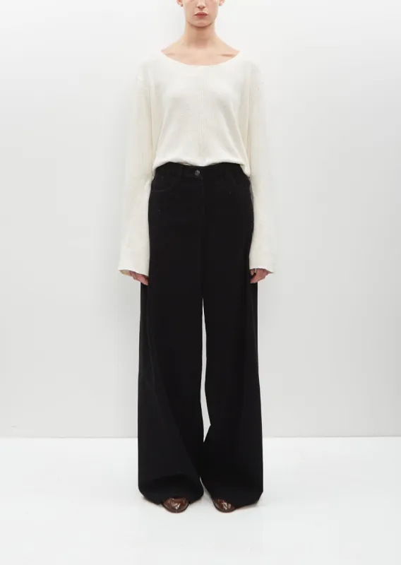 Chan Pant — Black sold by La Garconne