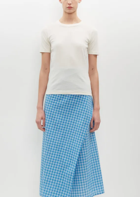 Shrunken Tee — Ivory sold by La Garconne