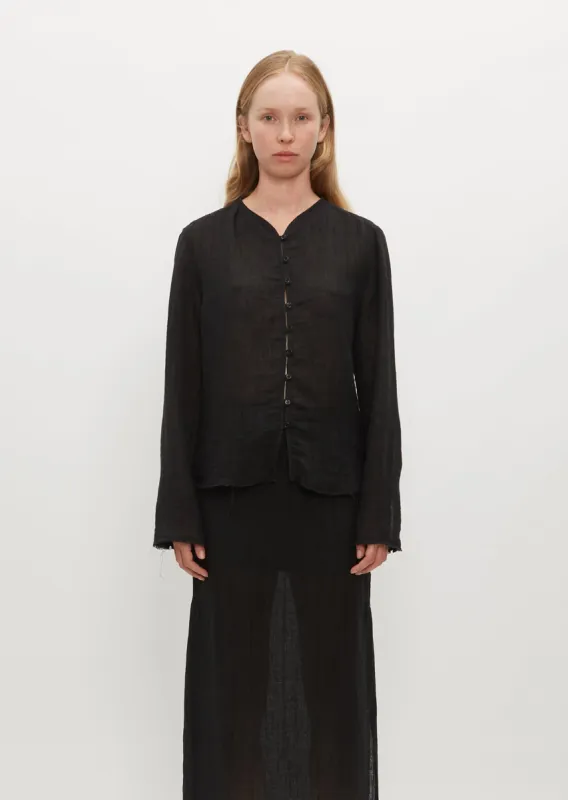 Beta Buttoned Top sold by La Garconne