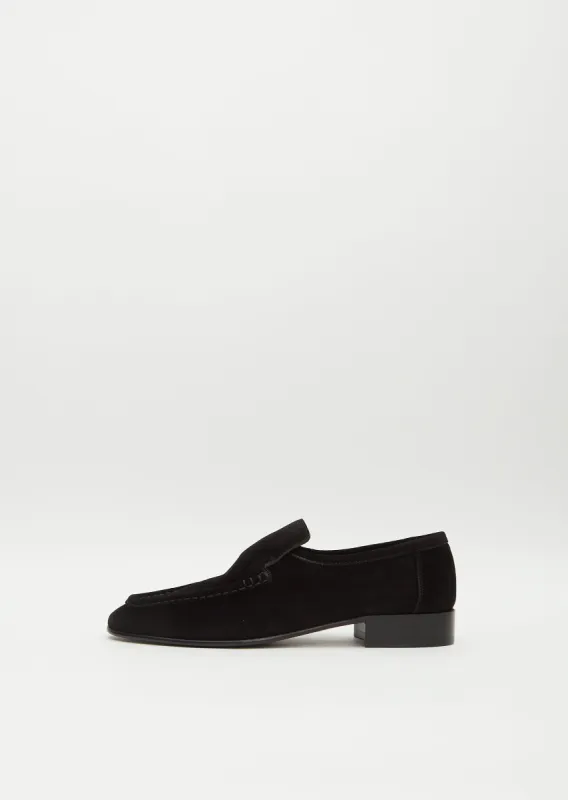 New Soft Loafer — Black sold by La Garconne