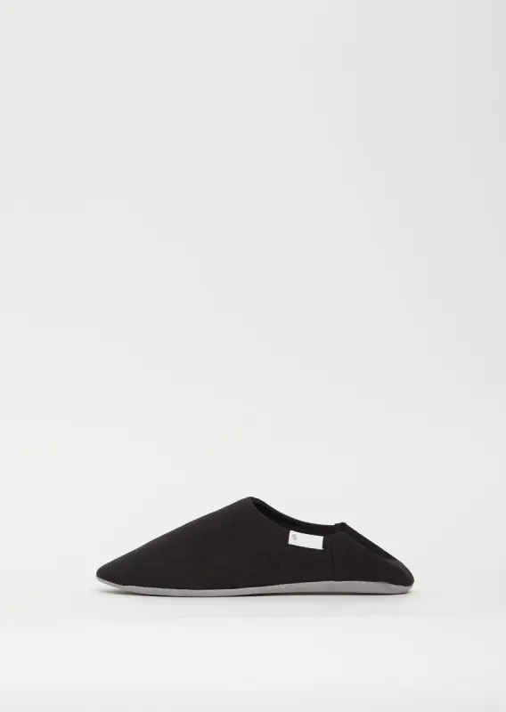 Abe Canvas Home Shoes - Black sold by La Garconne